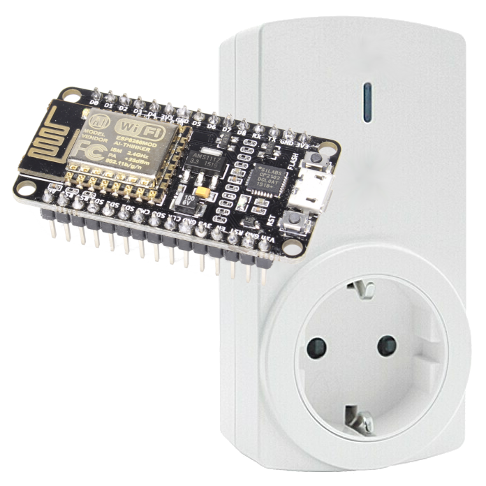 Making dumb wireless power plug smarter with an ESP8266